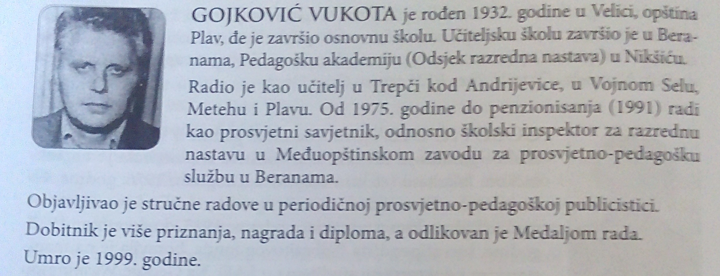 Gojković Vukota